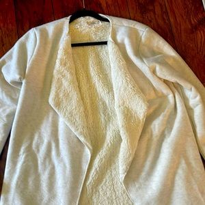 Ugg fleece cardigan new without tags . Never worn
